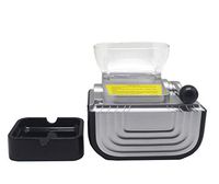 Best Sell!6.5mm Slim Tube Cigarette Rolling Machine Electric Automatic Injector Tobacco Roller Maker C93（Silver Black ）