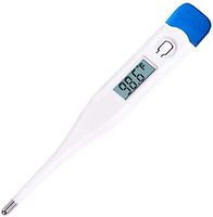 Digital LCD Thermometer, Precision Thermometer Measurement for Fever, Oral Thermometer Temperature Meter for Adults and Babies (Blue)