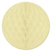 5" Ivory Honeycomb Ball