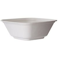 Bulk Compostable Sugarcane Bowl, Regalia Servingware Bowl, 84 Ounces: Eco-Products EP-BL80 (300 Sugarcane Serving Bowls)