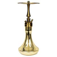 Hoob Mars Gold Mini Steel Shaft Premium Hookah with Prima Gold Base