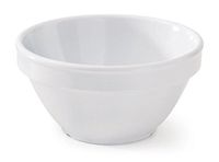 GET BC-170-DW-EC Melamine Bouillon Cup / Bowl, 8 Ounce , Diamond White (Set of 4)