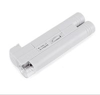 100 Times Magnification Magnifying Glass with lamp-Type Microscope with LED Illumination