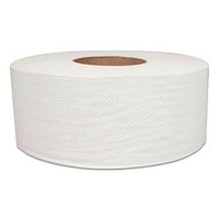 Jumbo Bath Tissue, Septic Safe, 2-Ply, White, 700 ft, 12 Rolls/Carton
