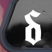 Shinedown Rock Band Logo - Vinyl 4" Tall (Color: White) Decal Laptop Tablet Skateboard car Windows Stickers
