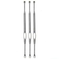 Vaorwne 3 Pieces Ear Pick Ear Cleaner Ear Wax Removal, 304 Stainless Steel