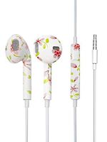 Flower Print Ear Pods with Box