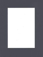 Pack of 5 11x14 Navy Blue Picture Mats with White Core Bevel Cut for 8.5 X 11 Pictures