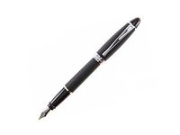 Aurora Ipsilon Satin Black Fine Point Fountain Pen - AU-B10N-F