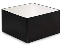 Gift Gourmet Boxes - 10x10x5-1/2" Solid Matte Black Gourmet Box Base - (25 Per Pack) - WRAPS-GBB10BK