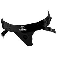 SpareParts HardWear Joque (Double Strap) Harness Adjustable and Washable Classic Black Size A Belt 20-50inch Waistband