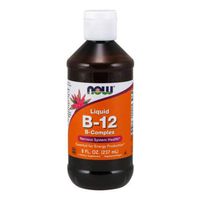 Now Foods Vitamin B-12 Liquid, 8oz, 6 Pack