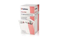Safetec Hydrocortisone 1% Cream.9 g. Pouch 144 ct. Box (12 Boxes/case)