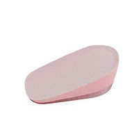 HEALLILY Gel Heel Cups Clear Heel Insert Height Increase Gel Insoles Invisible Heel Inserts for Adults