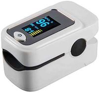 Echo Blood Pulse Oximeter, Oxygen Monitor fingertip, Fingertip Pulse Oximeter Body Health Monitor with LED Display, Pulse Sensor Meter with Alarm and Pulse Rate Monitor for Adults and Children