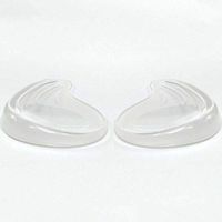 Pronation, Supination Heel Wedges for Knock-Knees, Bow Legs Sold Individually - Cleat Wedges (1 Pair(Adhesive Large))