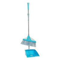 Kylin Express Durable Removable Broom and Dustpan Standing Upright Grips Sweep Set with Long Handle, C7