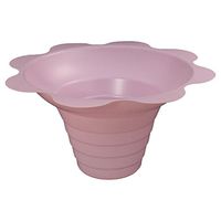 Small Shaved Ice Sno Cone Flower Cups (4 OZ) 250 Count Pink