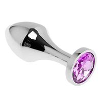 WENWING Stainless Steel Metal Crystal Jewelry Rhinestone Amal Plug Shower Enema B'ut.t Pùg Pocket Massager Trainer Sxx Toys for Women Men