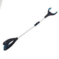 GFYWZZ Foldable Trash Picker,Lightweight Grabber Litter Pick Up Tool Extender with Light