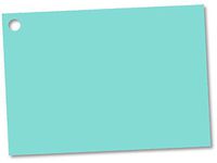 Light Blue Theme Gift Cards3-3/4x2-3/4" (30 unit, 6 pack per unit.)