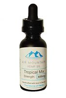 Air Mountain Hemp Oil [Tropical Mix] [Strength: 600mg] - Anxiety Relief - Social Anxiety Relief - Depersonalization Relief