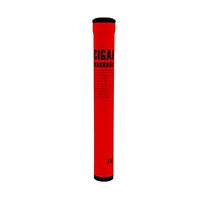 LUBINSKI Cigar Jar Tube Cigar Fingers Holders Humidor Cigar Moisturizing Case (Red)