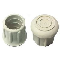 Protective Leg Tip, Slipon, Rd, 55/64", PK25