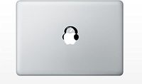 MacBook Headphones Decal Sticker pro air 11 13 15 17