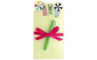 Lady Jayne 11891 Die Cut Note Pad/Pen Beach