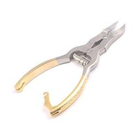 LAJA IMPORTS Heavy Duty Gold Nail Clipper Nipper for Diabetic,Thick Toe Nails,Curved Blades with Back Lock Professional Quality