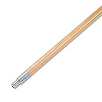 Boardwalk 136 Metal Tip Threaded Hardwood Broom Handle, 15/16" Dia x 60" Long