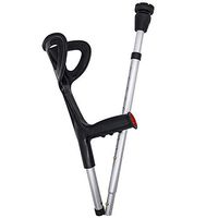 HFENGHUANG Forearm Crutch Walker, Foldable Crutch Elbow Support Lightweight Aluminum Height Adjustable