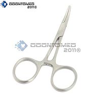OdontoMed2011® Hartmann Mosquito Forceps 3 1/2" Curved ODM