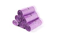 Florex Big Size Tall Kitchen Drawstring Trash Bags Lavander, 16 Gallon 65x70cm, 240 Count