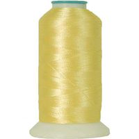 Threadart Polyester Machine Embroidery Thread By the Spool - No. 152 - Lemon - 1000M - 40wt - 220 Colors Available