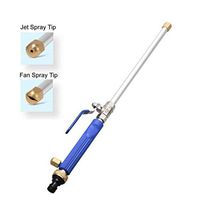 Pro High Pressure Power Washer Slip-Resistant Spray Nozzle with New Water Hose Wand Attachment for Car Garden Window Washing