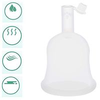 DXJJ Menstrual Cup for Women Feminine Hygiene Silicone Cup Reusable Lady Cup,4PCS,S