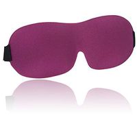 NEUYILIT Eye Mask for Sleeping, 3D Contoured Breathable & Super Soft Eye Mask for Men Women, Comfortable Sleep Mask for Travel/Night's Sleeping/Shift Work/Meditation, 1 Pack Wine Red