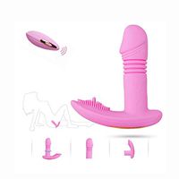 Relax Wearable Egg Vibrant Bullet Women with 10 Vǐbration Settings Panties with Vibrant, Rechargeable Waterproof Massager for Women Real Feeling Toys Pink
