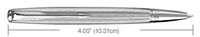 Parker Sonnet Premium Silver Lustre CT Mono Ballpoint - 1743566