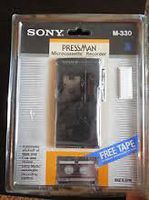 Sony Pressman M-330 Microcassette Recorder