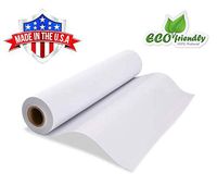 Made in USA White Kraft Paper Wide Jumbo Roll 48" x 1200" (100ft) Ideal for Gift Wrapping, Art &Craft, Postal, Packing Shipping, Floor Protection, Dunnage, Parcel, Table Runner, 100% Recycled Material