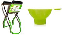 Jar Lifter Kitchen Funnel Fits Wide and Regular Mouth Jars Grabber Gripper Pressure Cooker Tongs Set Supplies
