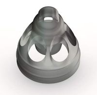 Unitron Medium Open Smokey Color 2 Pack