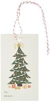 Rifle Paper Christmas Tree Gift Tags, Set of 10