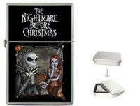 New Product The Nightmare Before Christmas Flip Top Cigarette Lighter + free Case Box
