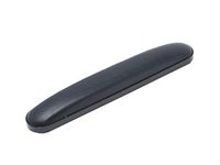 Full-Length Upholstered Armrest Pad, Invacare Dark Blue, Black Base