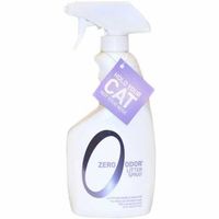 Zero Odor Litter Box Odor Eliminator, Trigger Spray, 16 ounces