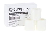CURAPLEX Transparent Surgical Tape, 10 YDS, 2IN,6/BX, 12BX/CS (CASE)
